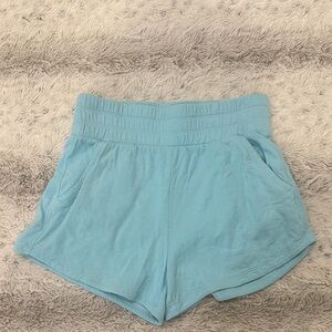 Athleta Light aqua blue girls shorts
